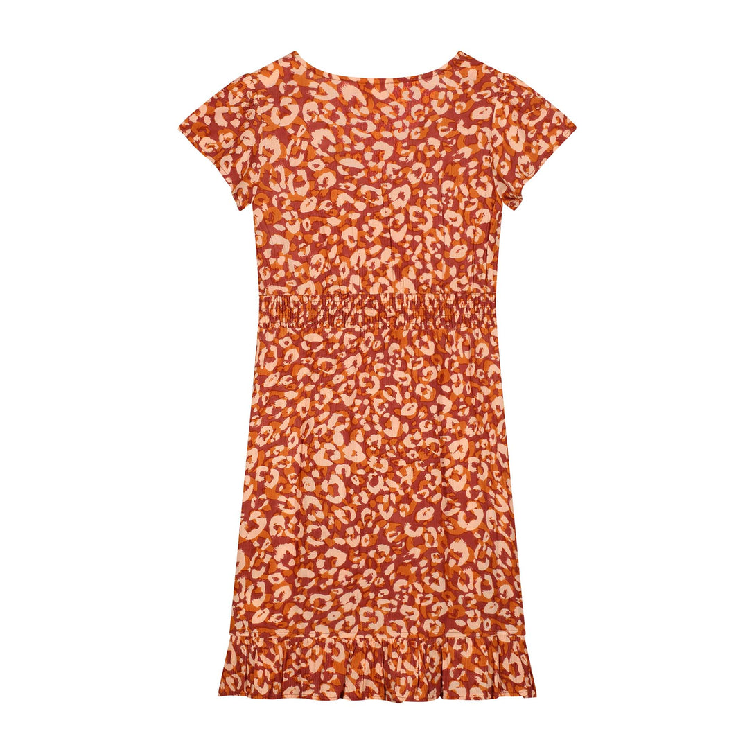 Girls SANTA CRUZ dress LUSH LEOPARD